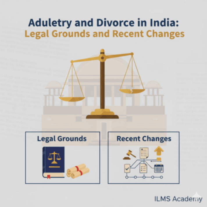 Adultery and Divorce in India: Legal Grounds, Decriminalization and Recent Changes with Case Studies
