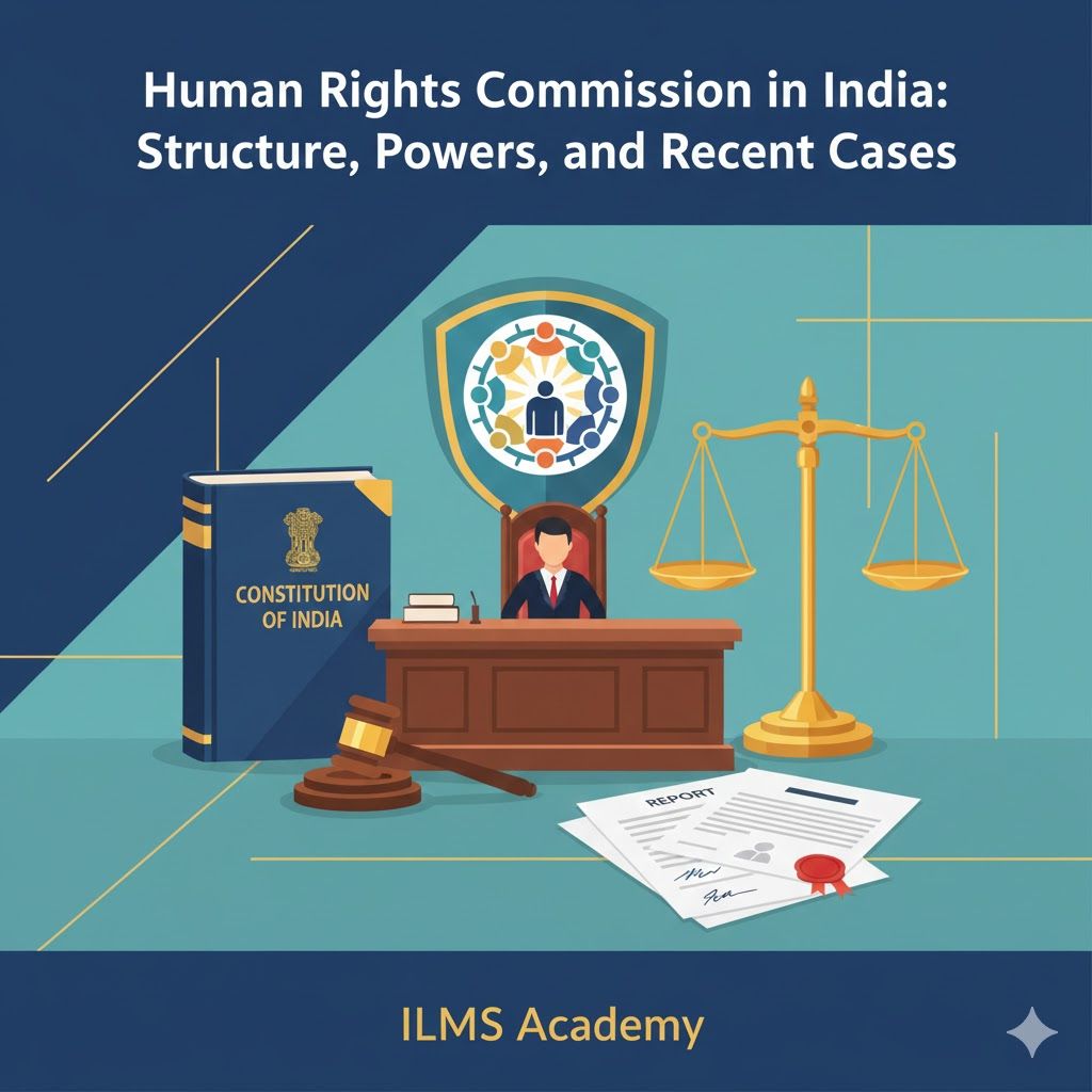 Human Rights Commission in India: Structure, Powers, and Recent Cases