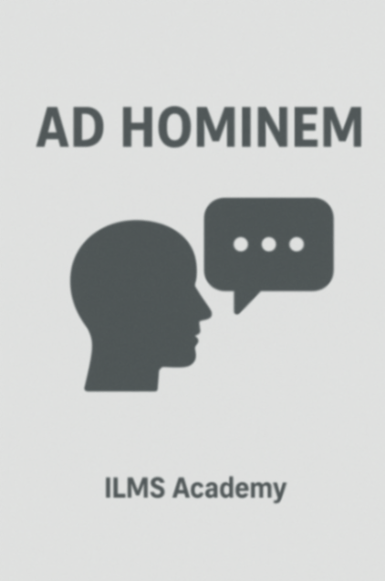 Ad Hominem Explained: A Common Logical Fallacy in Law and Debate