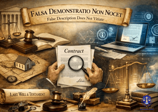 Falsa Demonstratio Non Nocet: Meaning, Legal Principle and Interpretation of Documents