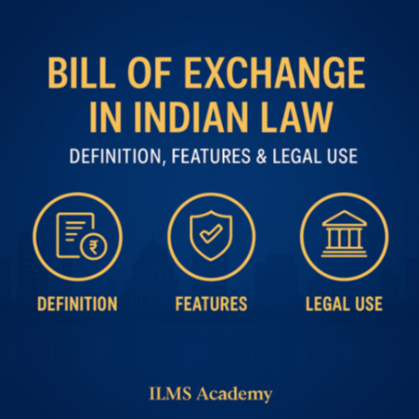 Bill of Exchange in Indian Law: Definition, Features, and Legal Use