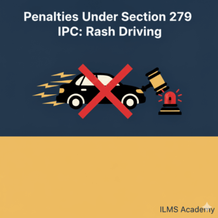 Penalties Under Section 279 IPC: Rash Driving