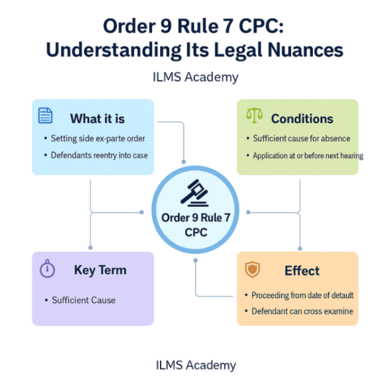 Order 9 Rule 7 CPC: Understanding Its Legal Nuances