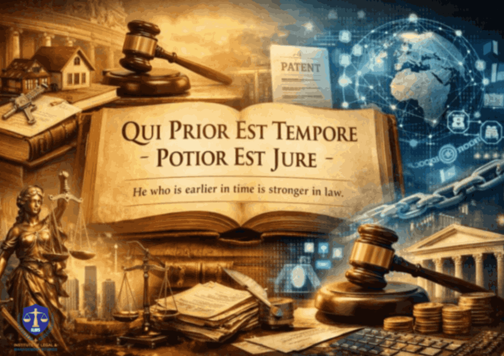 Qui Prior Est Tempore Potior Est Jure: Meaning, Origin, Examples & Legal Significance