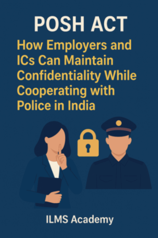 POSH Act - How Employers and ICs Can Maintain Confidentiality While Cooperating with Police in India