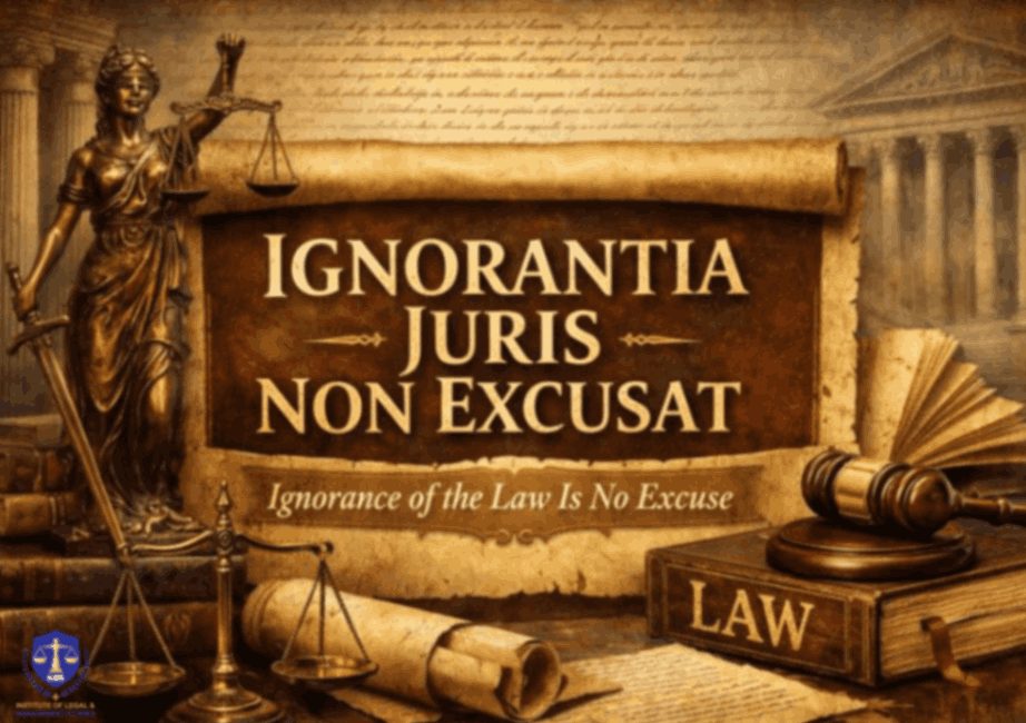 Ignorantia Juris Non Excusat: The Principle That Ignorance of the Law Is No Defense