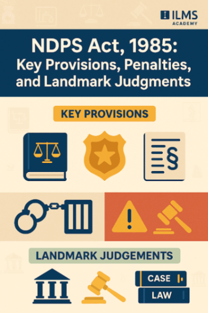 NDPS Act, 1985 Explained: Key Provisions, Penalties & Landmark Supreme Court Judgments