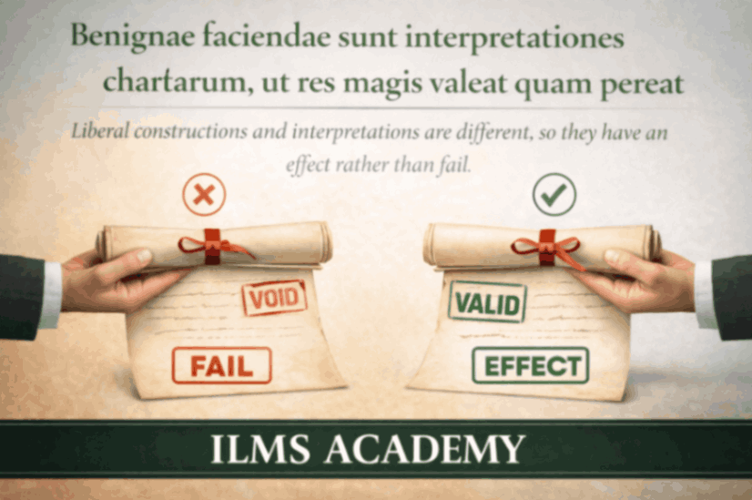 Ut Res Magis Valeat Quam Pereat Explained: Meaning, Interpretation Rule & Case Law