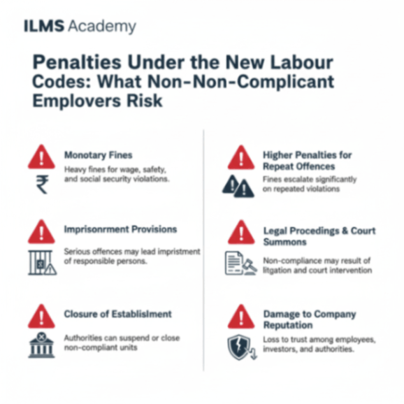 Penalties Under the New Labour Codes: What Non-Compliant Employers Risk