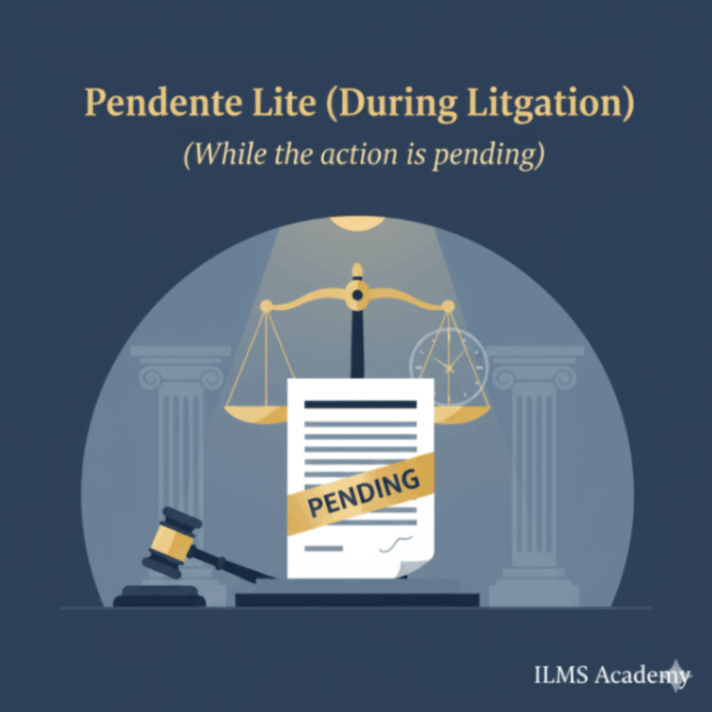 Pendente Lite Explained: Meaning, Interim Relief During Litigation & Judicial Principles