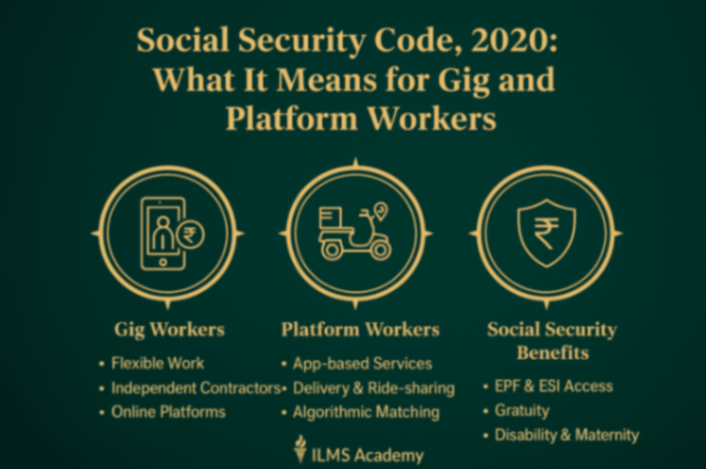 “Social Security Code, 2020: What It Means for Gig and Platform Workers.”