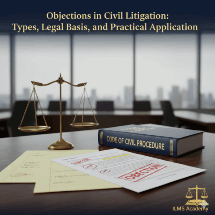 Objections in Civil Litigation Explained: Types, Legal Basis & Practical Application