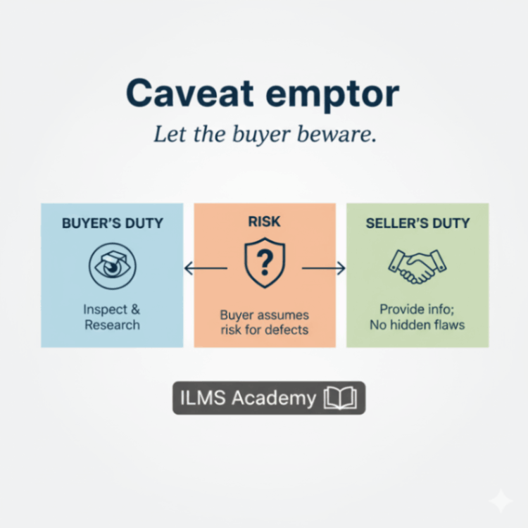 Caveat Emptor: The Legal Maxim of Buyer Beware