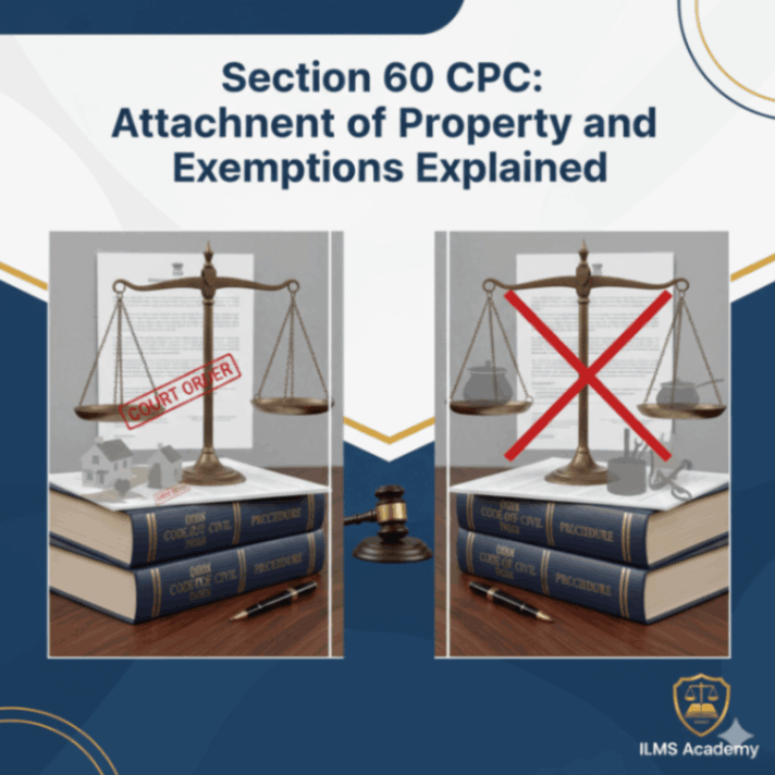 Section 60 CPC: Attachment of Property and Exemptions Explained