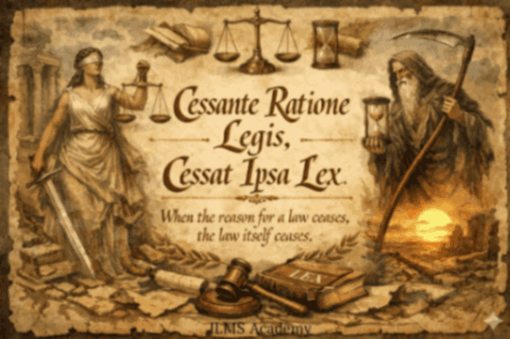 Cessante Ratione Legis Cessat Ipsa Lex Explained: Meaning, Case Law & Modern Relevance