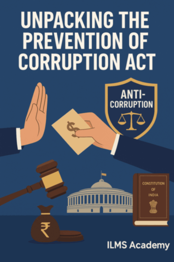 Unpacking the Prevention of Corruption Act