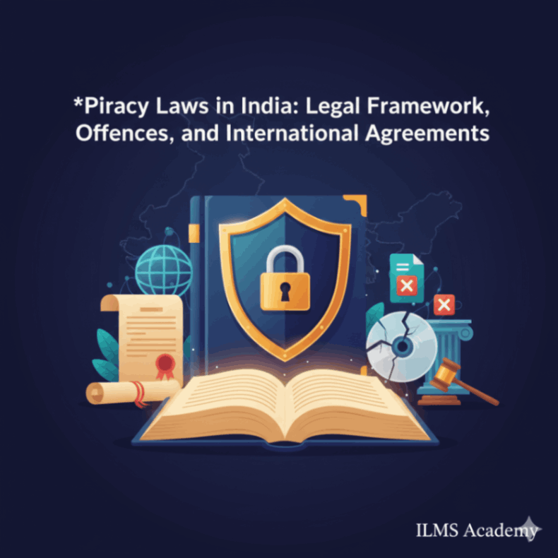 Piracy Laws in India: Legal Framework, Offences, and International Obligations