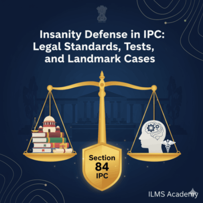 Insanity Defense in IPC (Section 22 BNS): Legal Standards, Tests, and Landmark Cases