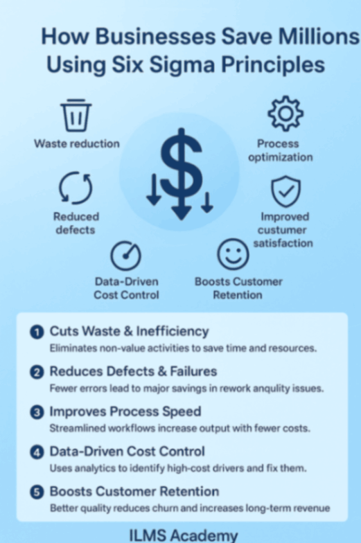 How Businesses Save Millions Using Six Sigma Principles