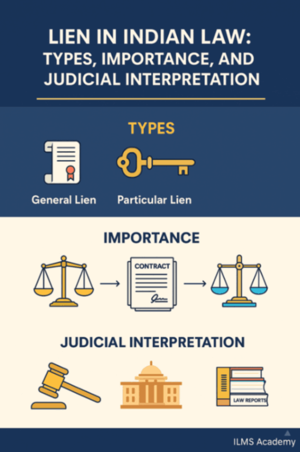 What is Lien in Indian Law: Types, Importance, and Judicial Interpretation
