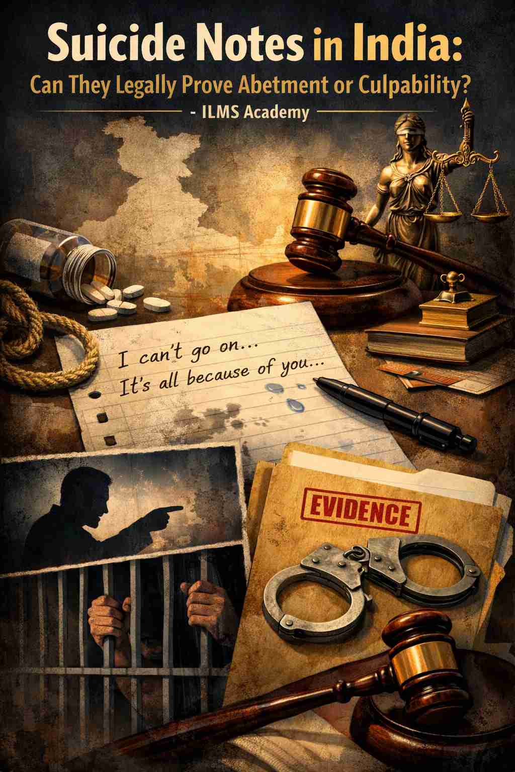 Suicide Notes in India: Can They Legally Prove Abetment or Culpability?